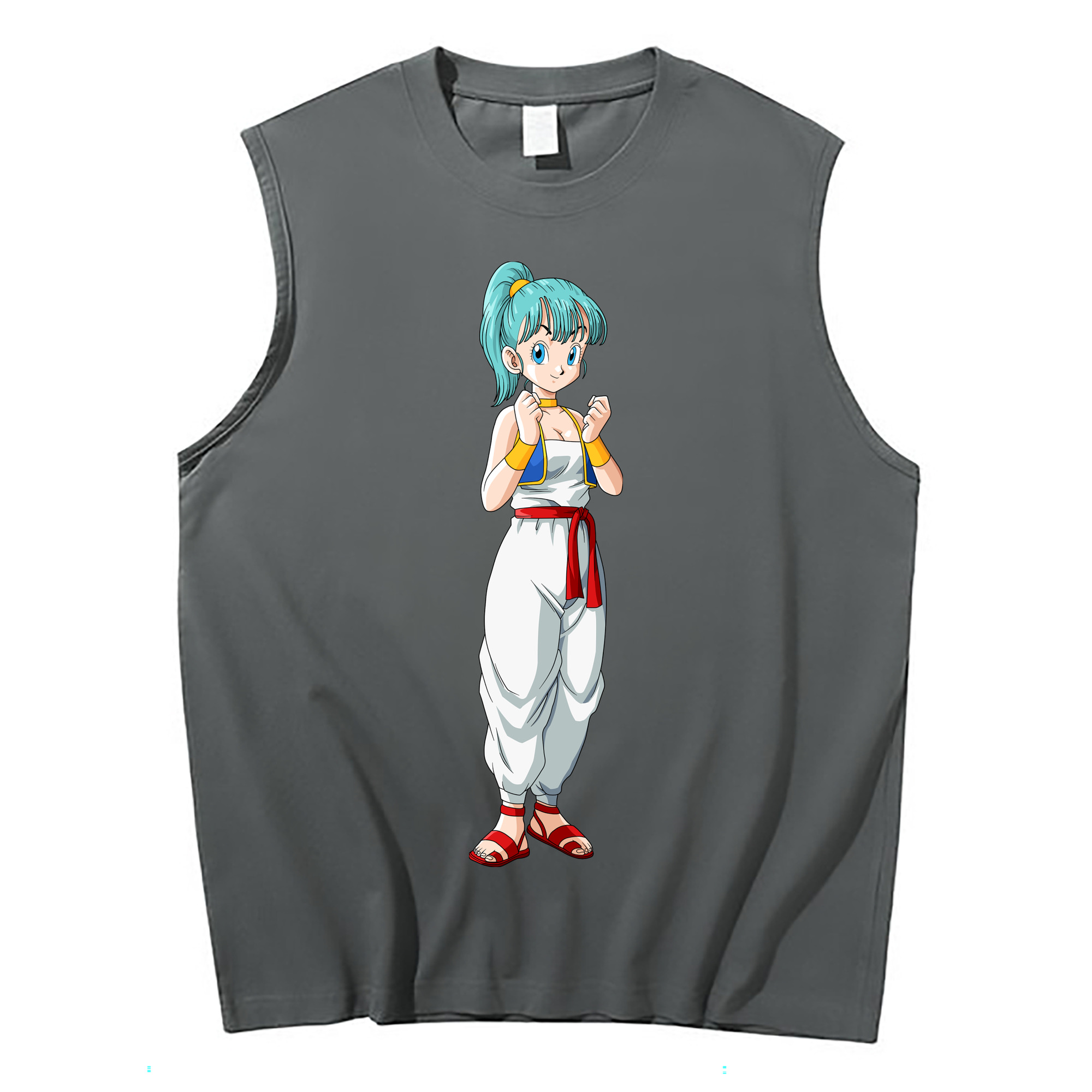 （画像用） ドラゴンボール DRAGON BALL コットン100％タンクトップ（フロントプリント）
